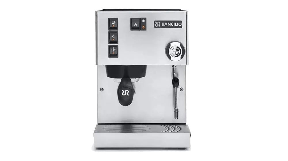 Demir Çerçeveli ve Paslanmaz Çelik Yan Panelli Rancilio Silvia Espresso Makinesi