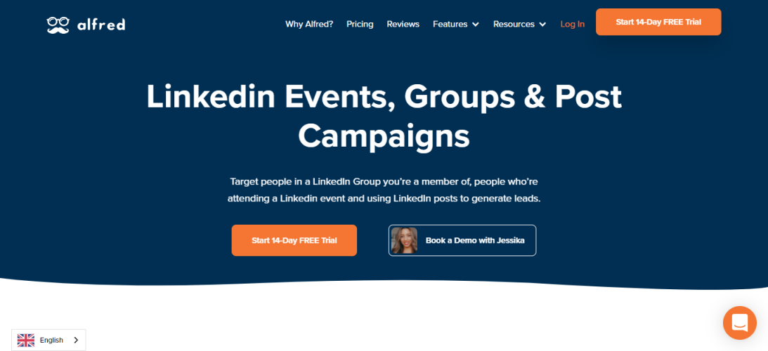 Alfred ile tanışın - Linkedin görünümleri satın alın