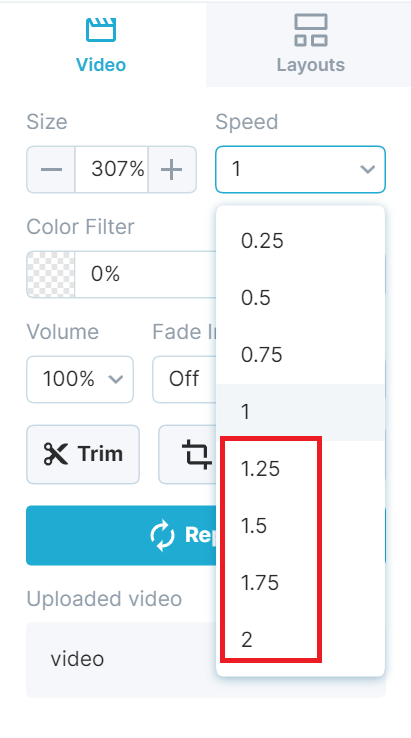 วิธีเพิ่มความเร็ววิดีโอ