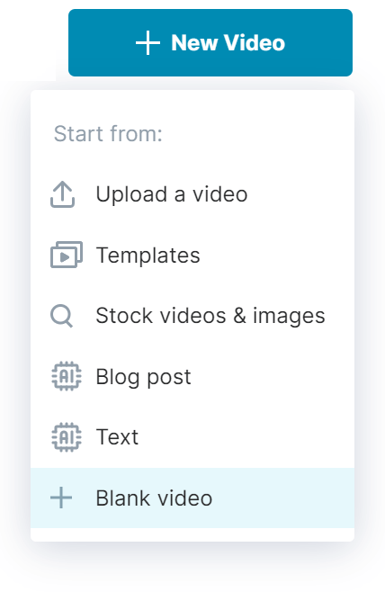 Пустое видео