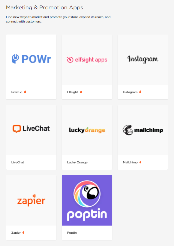 Маркетинговые приложения