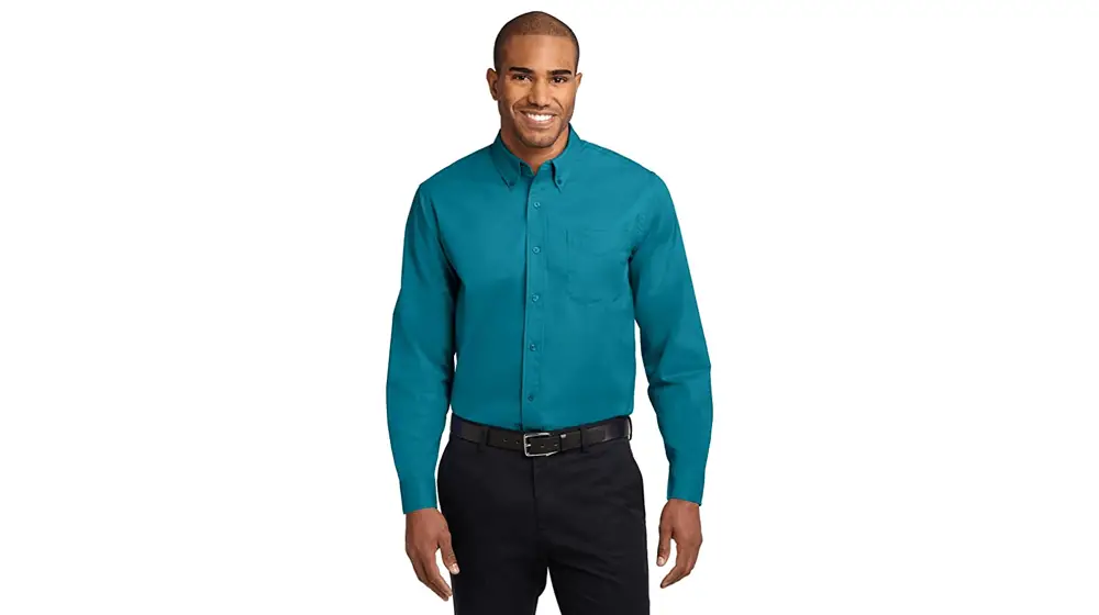 Port Authority 男士长袖易护理衬衫