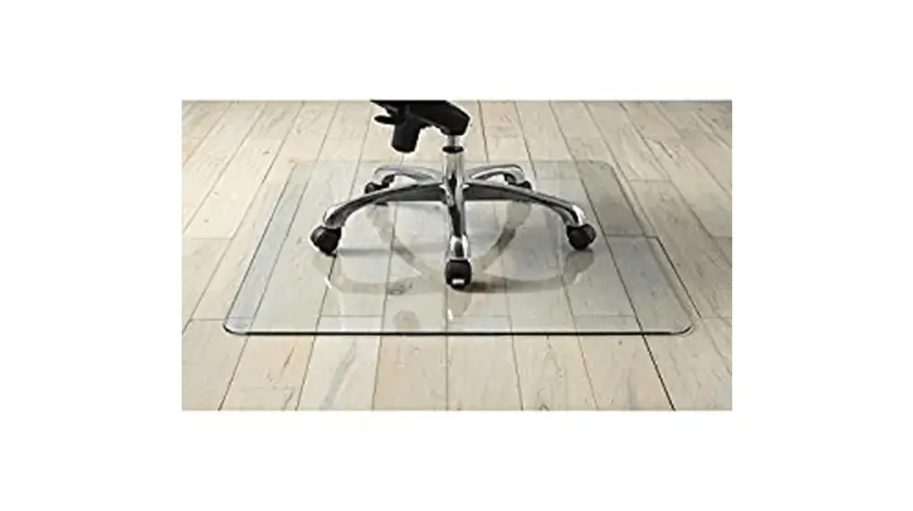 Lorell 강화 유리 의자 매트 의자 매트