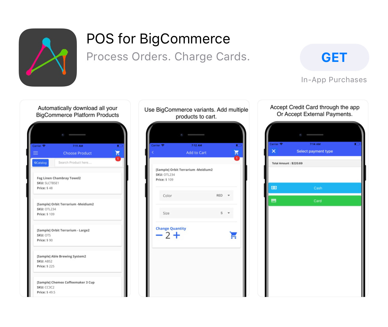 App POS BigCommerce
