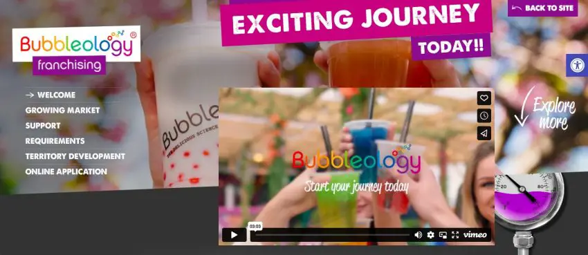 franchise de thé à bulles