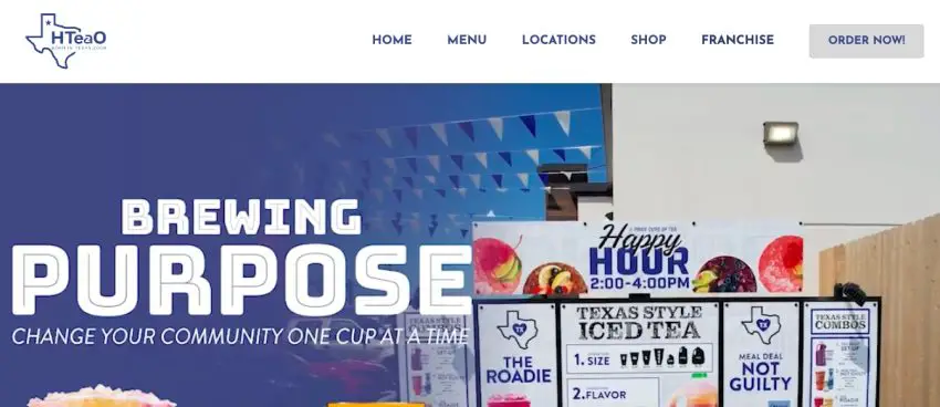 franchise de thé à bulles