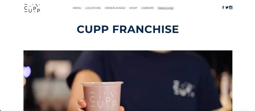 franchise de thé à bulles