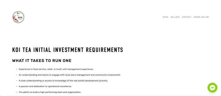 franchise de thé à bulles