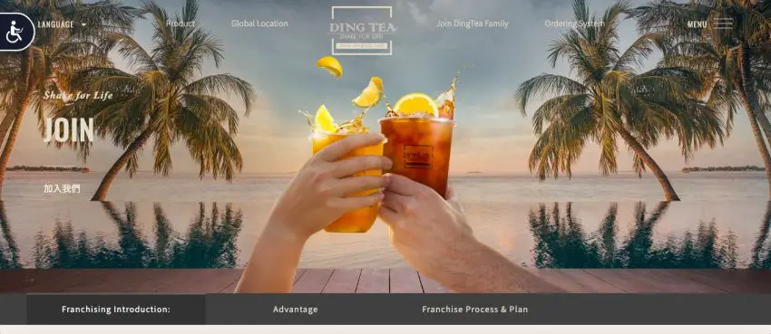 franchise de thé à bulles