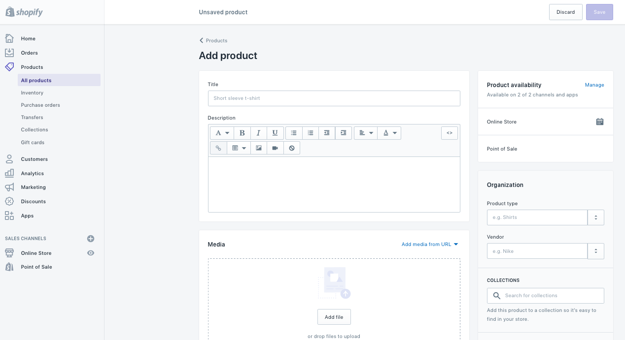 Shopify Mağazası Kurun