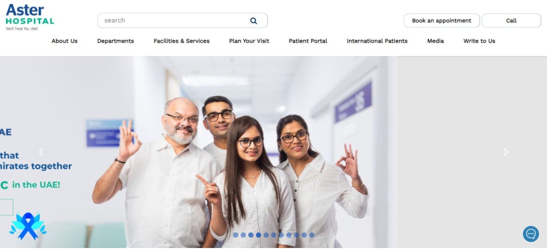 アスター病院、ドバイ