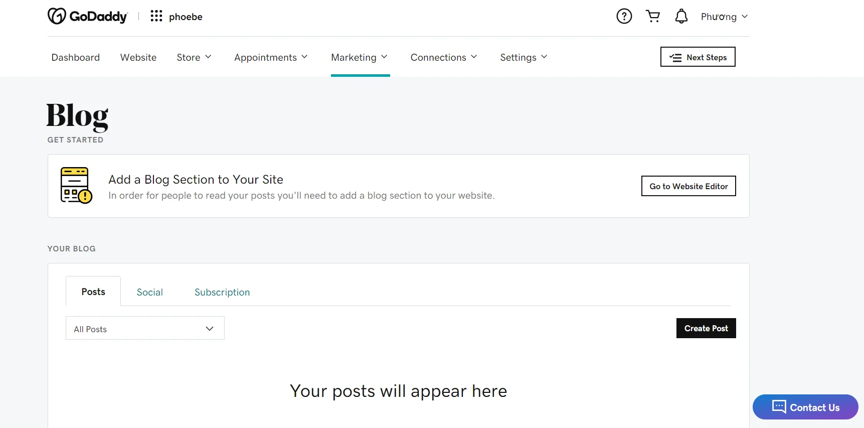 Shopify مقابل GoDaddy دعم العملاء