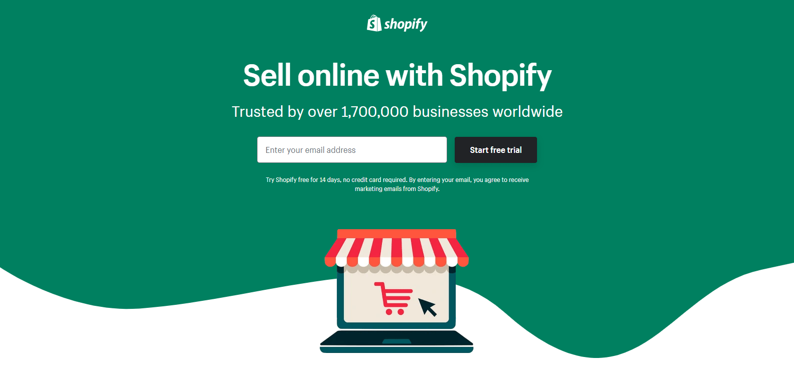 Shopify - Alternative Squarespace