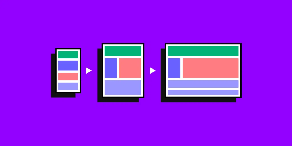 Mise en page réactive pour mobile, tablette et ordinateur de bureau