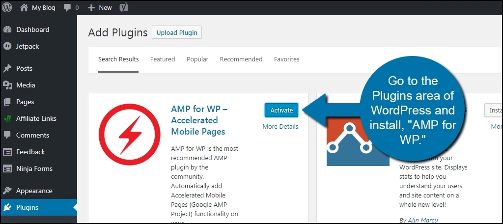 AMP for WP を使用した WordPress モバイル最適化