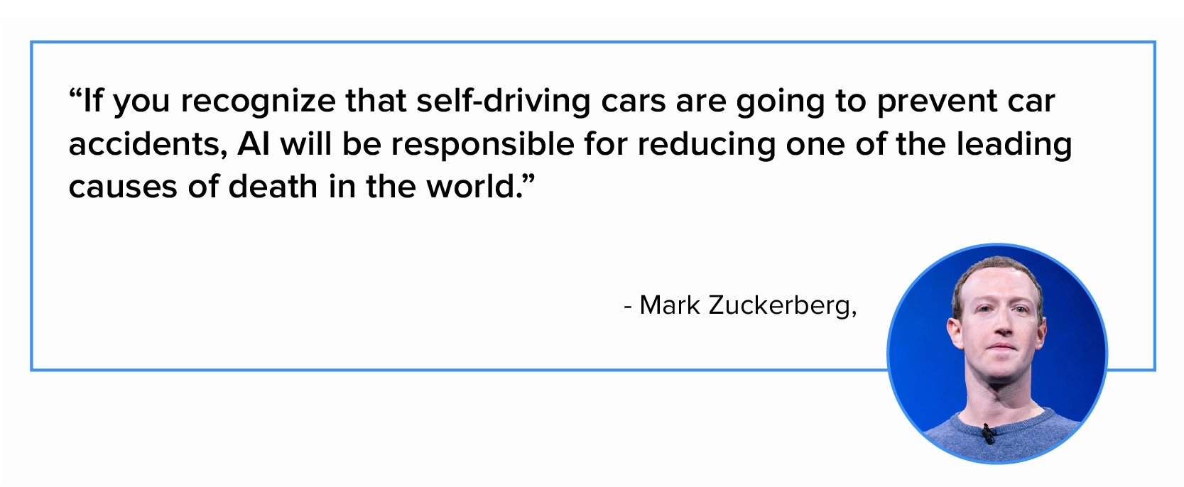 AI in self driving cars reducing accident rate