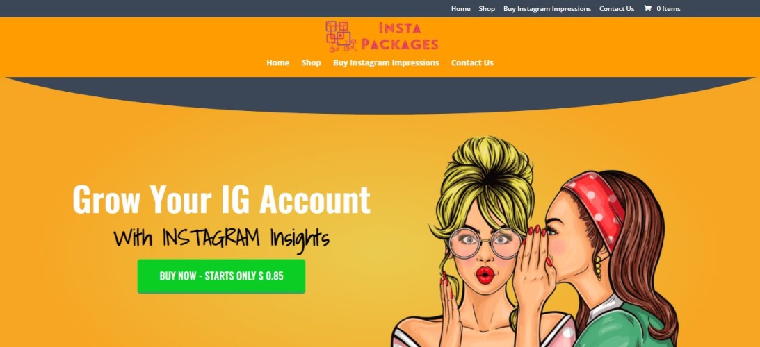 Instagramパッケージ-Instagramのインプレッションを購入する