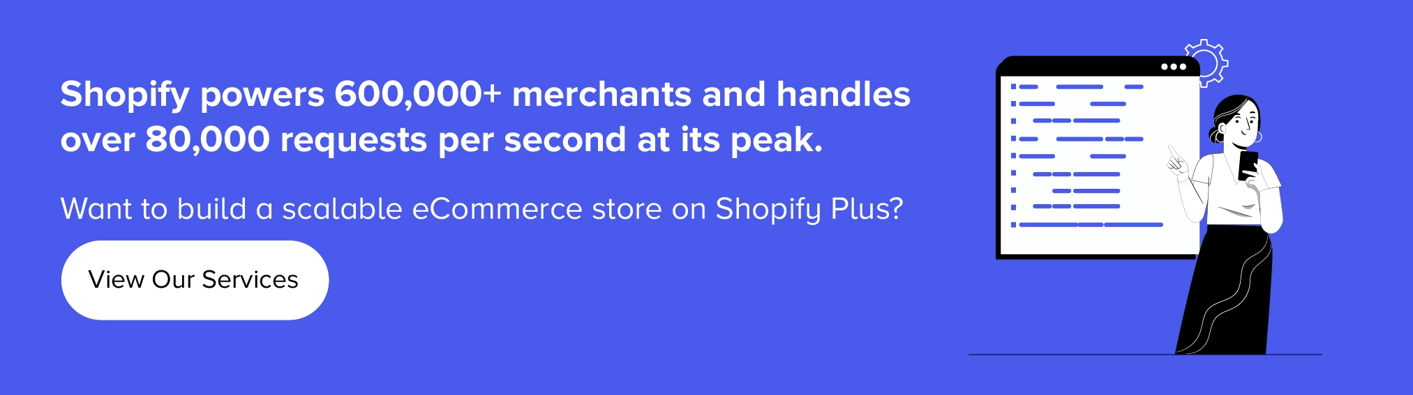 Get service assistance to build an eCommerce website on Shopify Plus