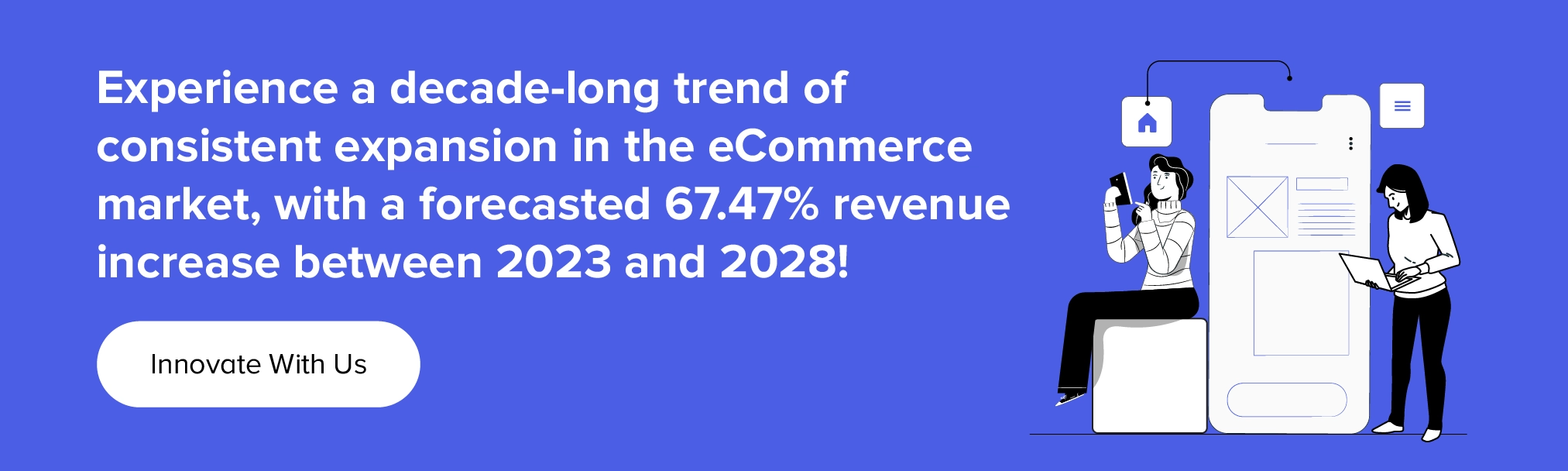 Collaborate with us to leverage the growing eCommerce market