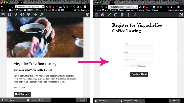 a-b-test-funcție-imagini-form-pagină