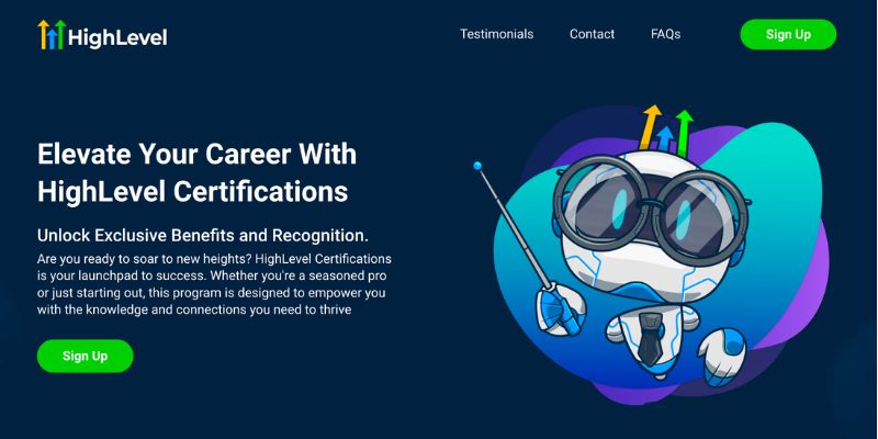 Программа сертификации высокого уровня