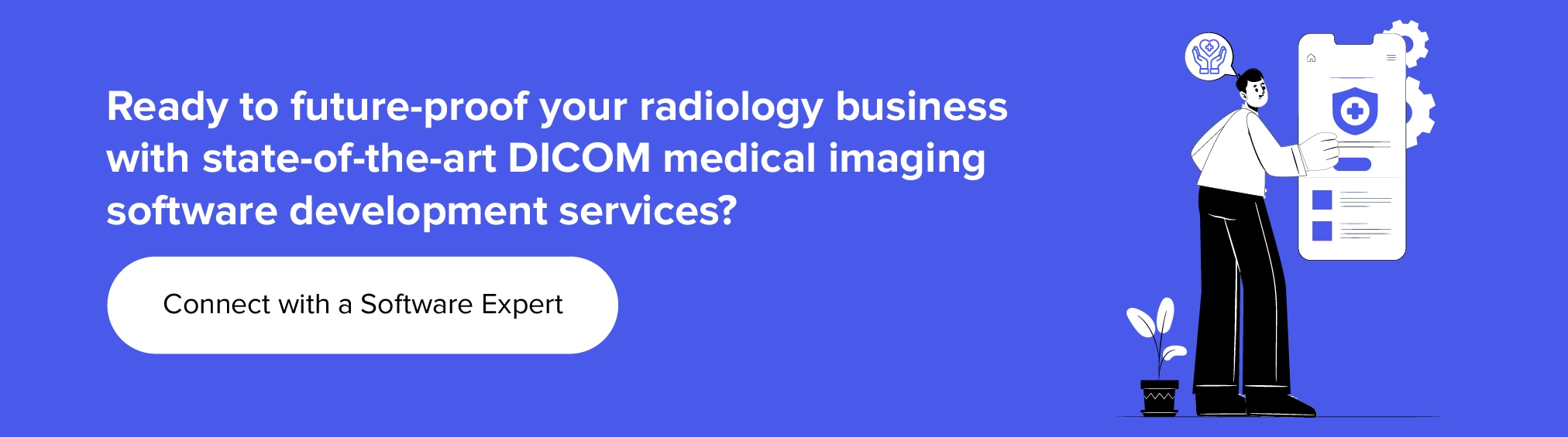 查看我們的醫療保健服務，確保您的 DICOM 醫學影像軟體面向未來
