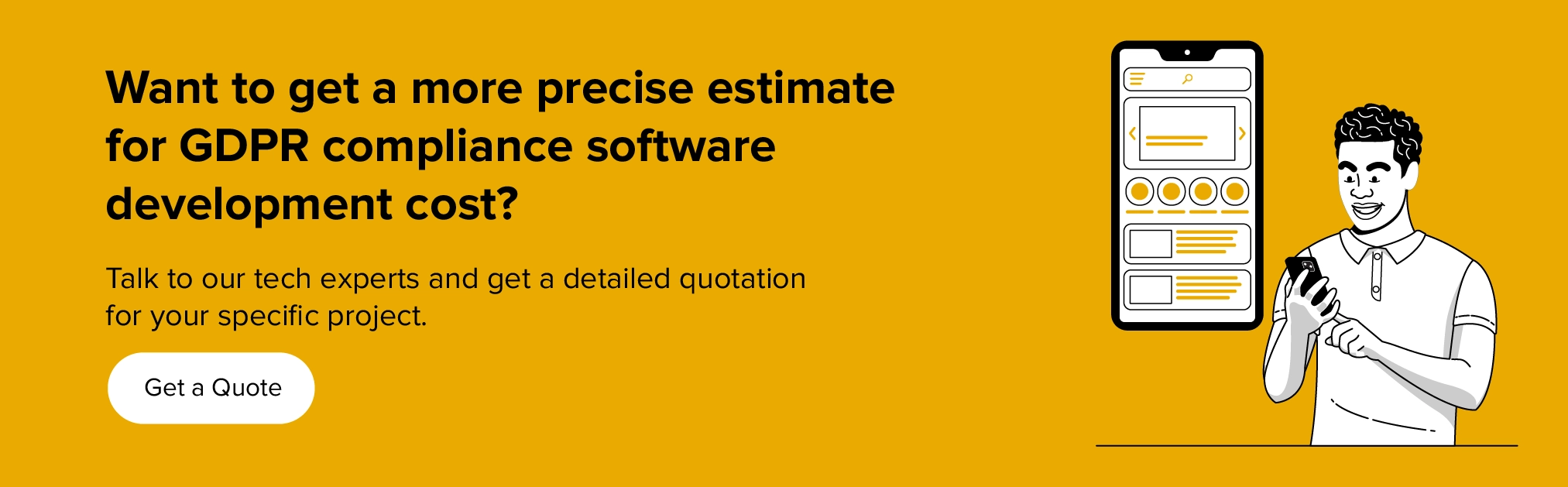 Obțineți o ofertă gratuită pentru a afla costul dezvoltării software conforme cu GDPR