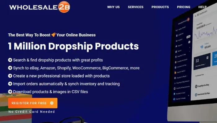 proveedores de dropshipping al por mayor2b
