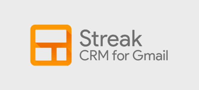 เลย์เอาต์โดยแอพเพิ่มประสิทธิภาพของมู่เล่ freelancers streak CRM สำหรับ gmail