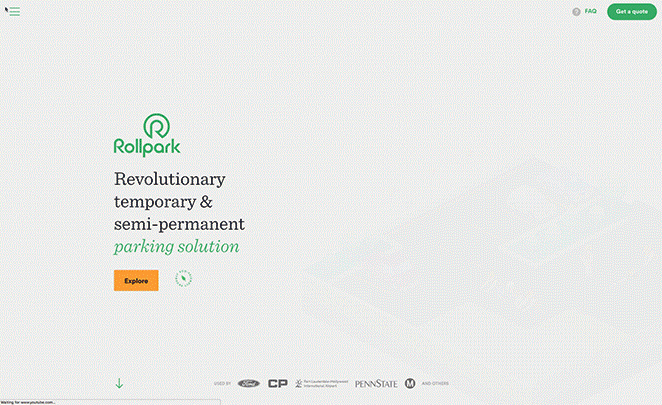 تخطيط بواسطة دولاب الموازنة كيفية تحريك الرسوم المتحركة لموقع rollpark بشكل استراتيجي