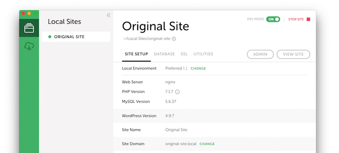 volan ile düzen wordpress web sitesi nasıl klonlanır adım 1 volan ile yerel bir wordpress kurulumunu klonlayın