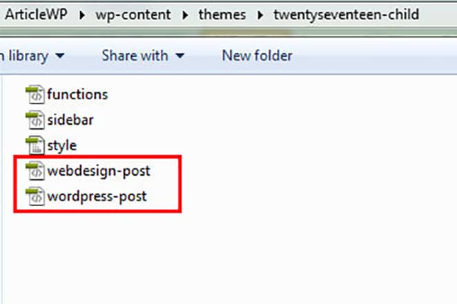 tema wordpress ventidiciassette con wordpress-post e webdesign-post in file locali