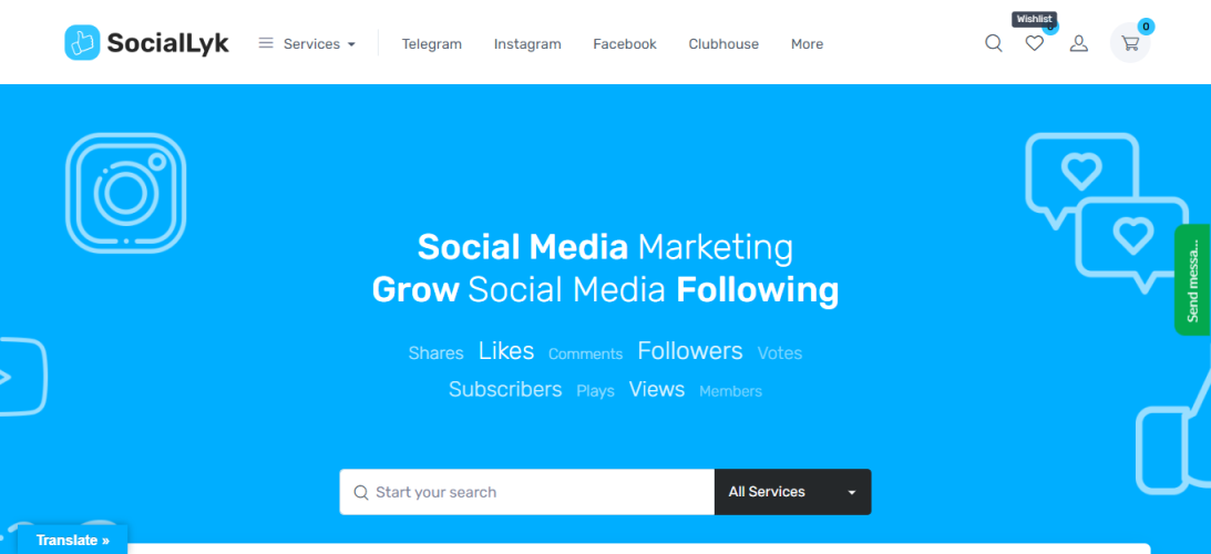 Sociallyk - 購買 Vimeo 瀏覽量