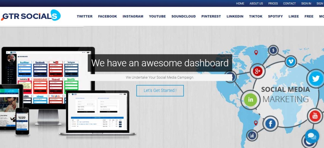 GTR Socials - 購買 Vimeo 瀏覽量