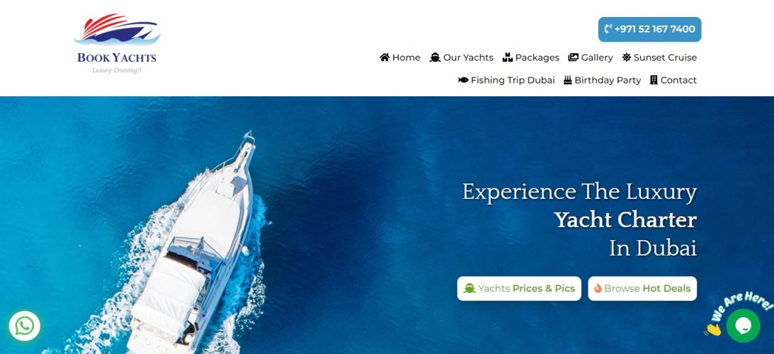 ヨットの予約-ヨットレンタルドバイ