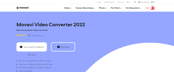 Movavi Video Converter - gif 制作工具