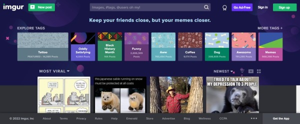 Imgur - GIF 制造商