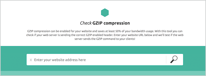 cum să accelerați site-ul wordpress cu compresia gzip verificați tutorialul de captură de ecran al instrumentului de compresie gzip
