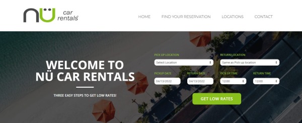NU Car Rental - прокат автомобилей в Лас-Вегасе