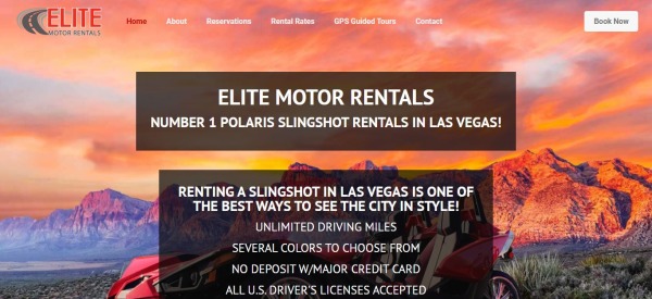 Elite Motor Rentals - прокат автомобилей в Лас-Вегасе