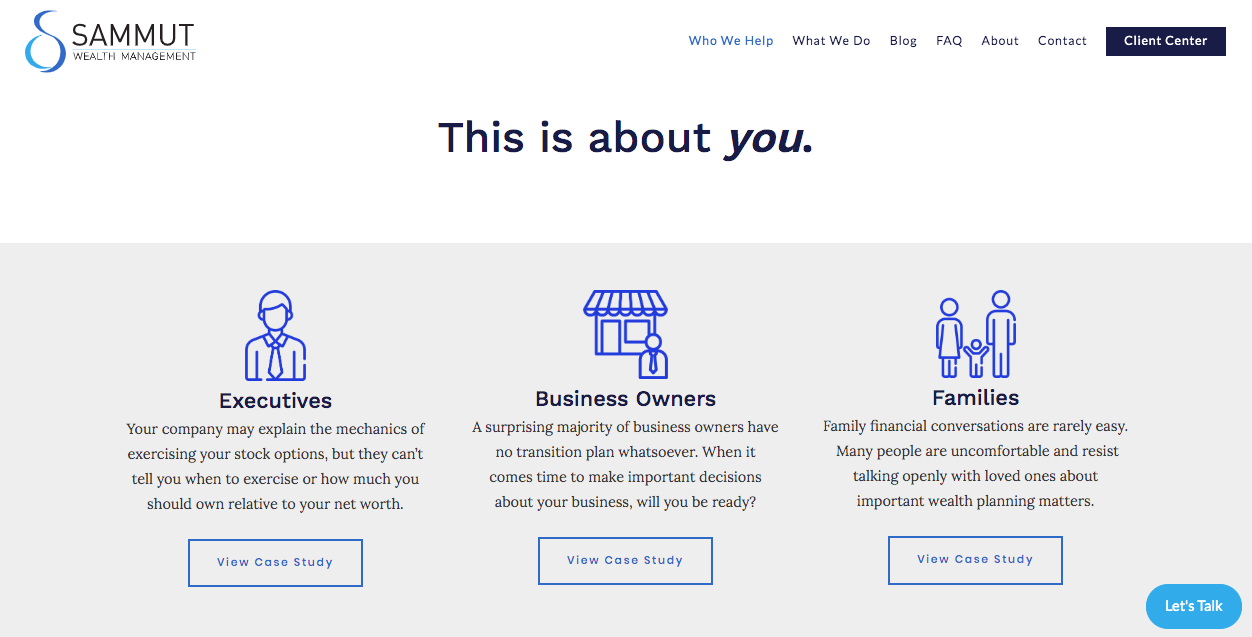 Von Sammut betreute Kunden