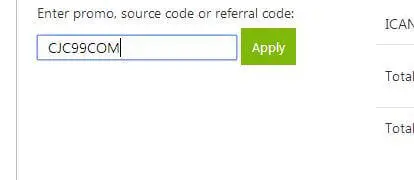 godaddy 99 cent domain, 99 cent domain, GoDaddy domain $1, cheap domain registration, $0.99 domain coupon