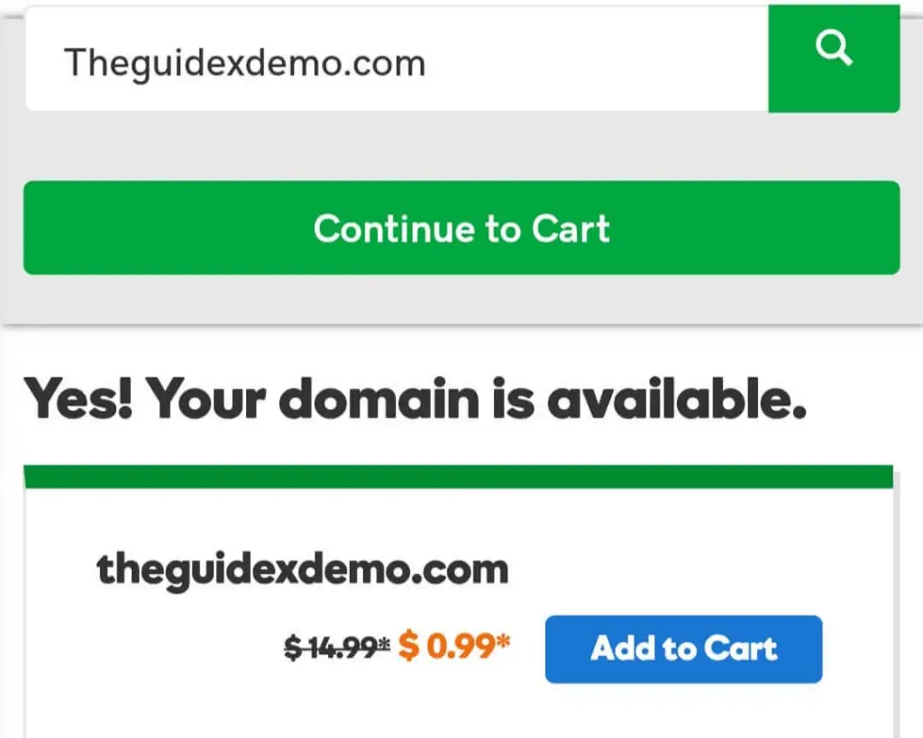 godaddy 99 cent domain, 99 cent domain, GoDaddy domain $1, cheap domain registration, $0.99 domain coupon