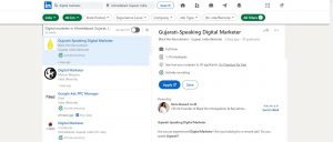 Ahmedabad의 디지털 마케팅 채용 정보