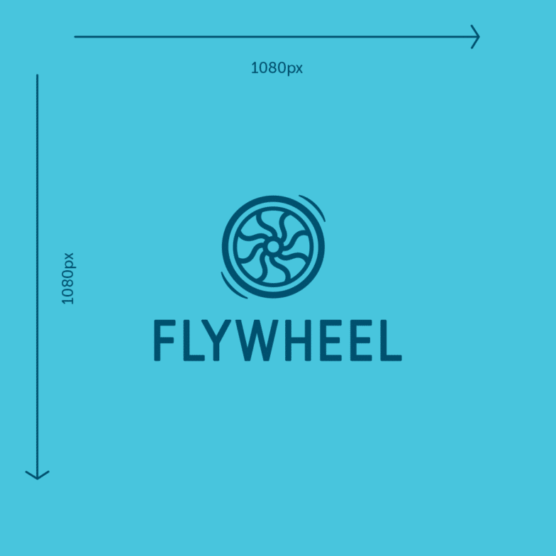 Dimensioni quadrate dell'immagine di Instagram