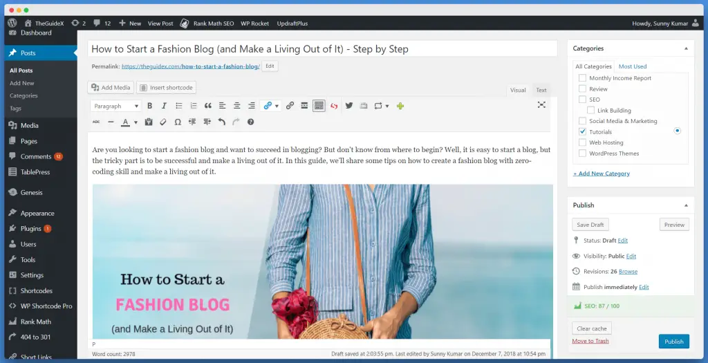 2022'de Moda Blogu Nasıl Başlatılır (ve İnternetten Para Kazanılır) - Adım Adım Kılavuz How to Start a Fashion Blog, Making a Fashion Blog, Starting a Blog, Starting a Fashion Blog