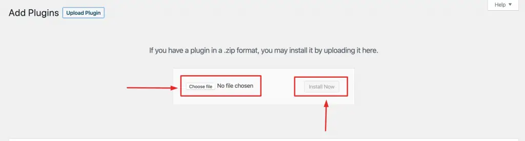 Install a WP Plugin