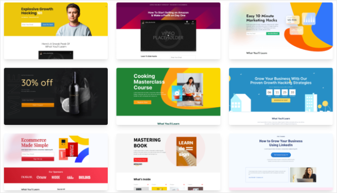 種子產品登陸頁面模板 Amazing Blog Design Examples to Inspire You