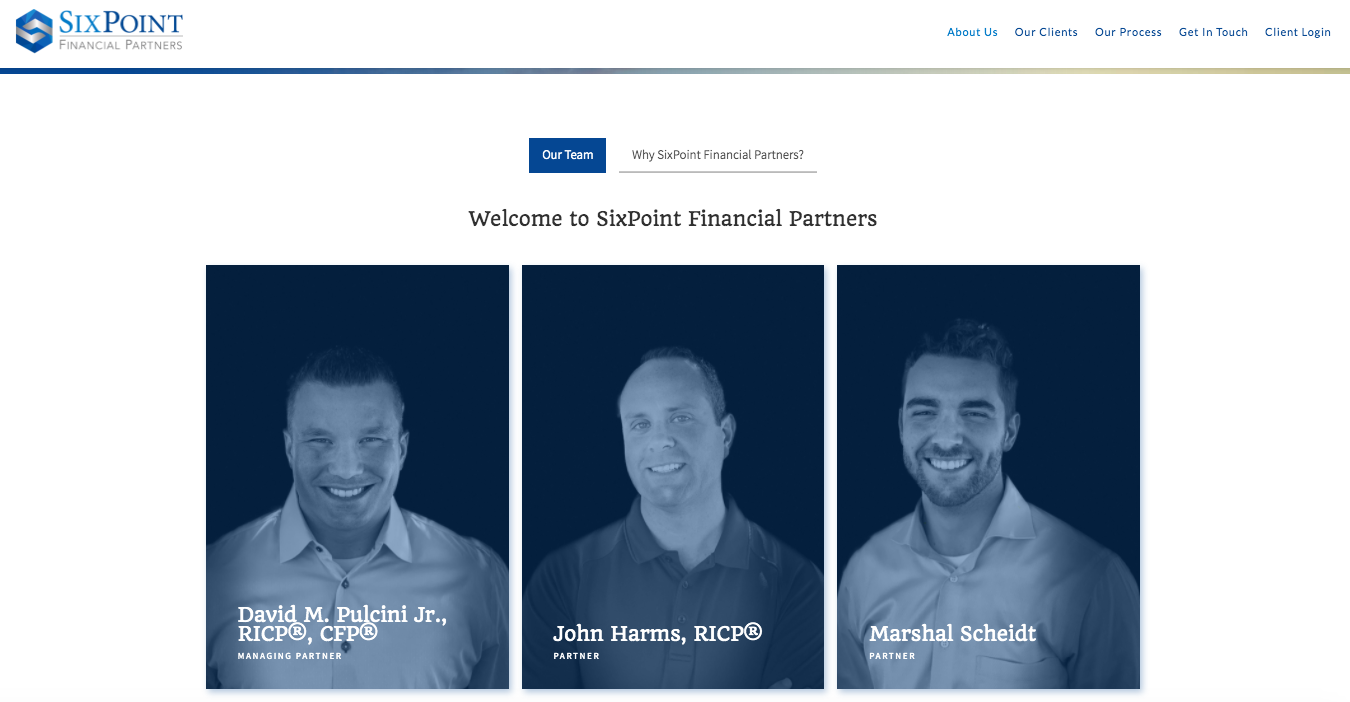 Incontra i partner finanziari del team SixPoint