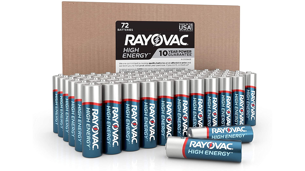 rayovac AA 電池 72 包